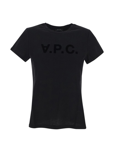 Shop A.p.c. Vpc T-shirt Color In Black