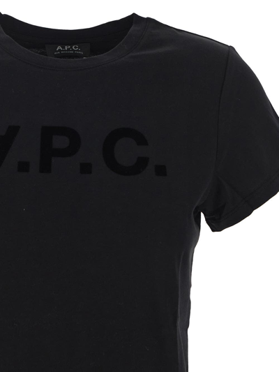 Shop Apc Vpc T-shirt Color In Black