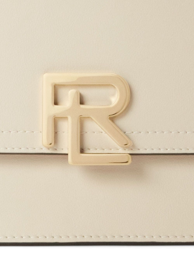 Shop Ralph Lauren Logo-lettering Crossbody Bag In Neutrals