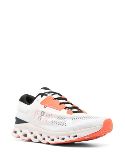 Shop On Running Cloudstratus Running Sneakers In White