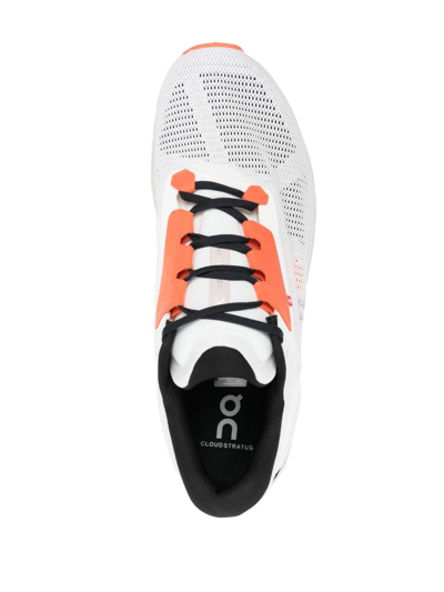 Shop On Running Cloudstratus Running Sneakers In White