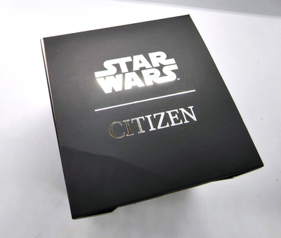 Pre-owned Citizen Millennium Falcon Star Wars Analog Digital White Dial Watch Jg2146-53h