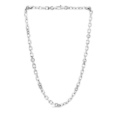 Pre-owned Phillip Gavriel Sterling Silver 24" Mens Italian Cable Link Chain Necklace 9mm