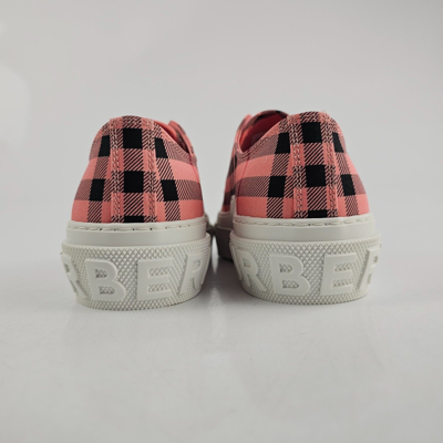 Pre-owned Burberry Jack Women's Pink Sneakers