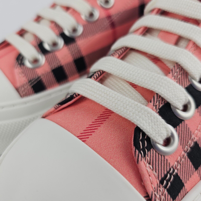 Pre-owned Burberry Jack Women's Pink Sneakers