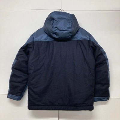 Pre-owned Uniqlo × ＋j Hybrid Down Oversized Jacket Navy Size M  In Blue