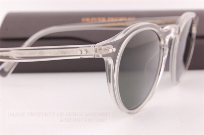Pre-owned Oliver Peoples Sunglasses Op-13 Sun 5504/su 1757p1 Gravel/g-15 Polarized In Green