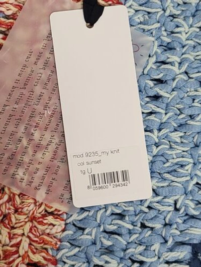 Pre-owned Forte Forte Mod 9235 My Knit Col Sunset Custom Vest In Multicolor