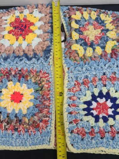 Pre-owned Forte Forte Mod 9235 My Knit Col Sunset Custom Vest In Multicolor