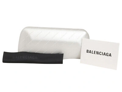 Shop Pre-owned Balenciaga Bb0096s 008 Sunglasses Women's Yellow/silver/grey Lenses 51-mm In Gray