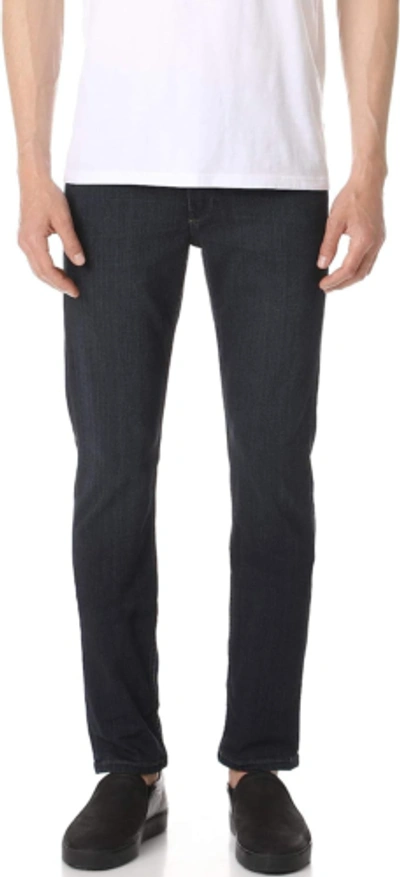 Pre-owned Paige Men's Lennox Cellar Jeans In Indigo