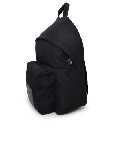 Shop Palm Angels Man  Black Fabric Backpack