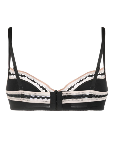 Shop Eres Slalom Triangle Bra In Black