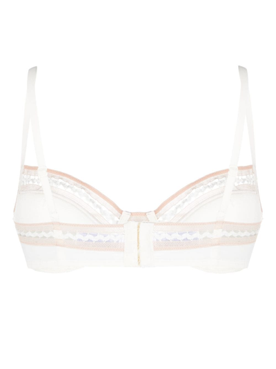 Shop Eres Jump Padded Bra In White