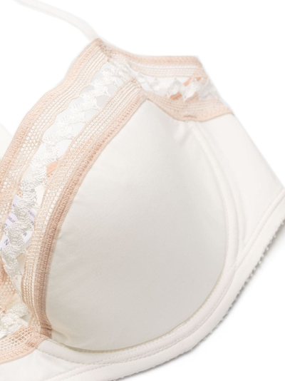 Shop Eres Jump Padded Bra In White