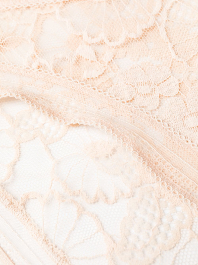 Shop Eres Miellée Lace Briefs In Neutrals