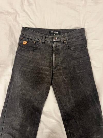 Pre-owned Aw03/04 Closer Denim Jeans In Black
