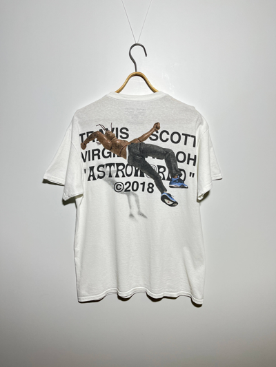 WHITE TEE SHIRT TRAVIS SCOTT X VIRGIL ABLOH