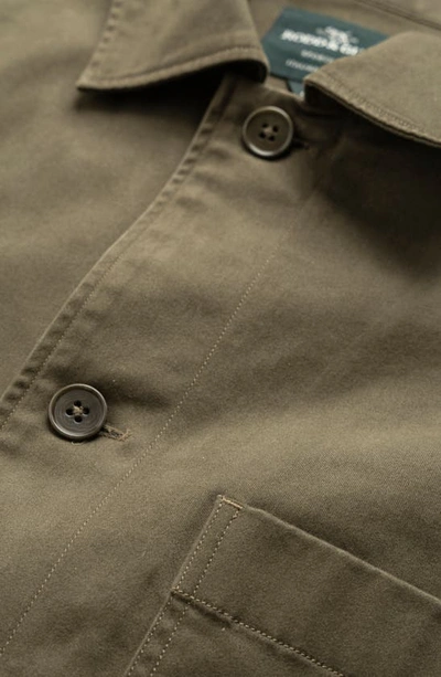 Shop Rodd & Gunn Danseys Pass Stretch Button-up Shirt Jacket In Forest