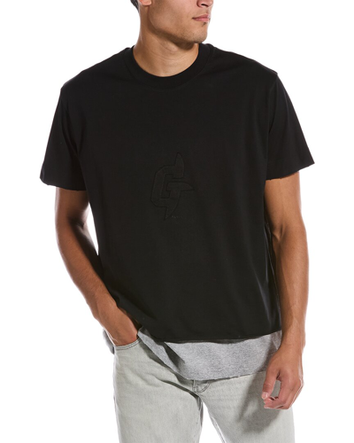 Shop Givenchy G Rider Oversized T-shirt In Black