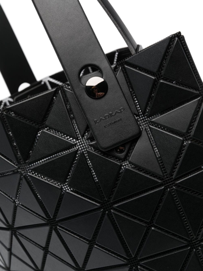 Shop Bao Bao Issey Miyake Prism Geometric-panelled Tote Bag In Black