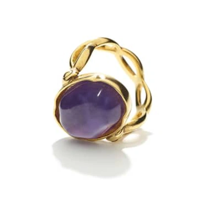 Shop Goossens Orchid Square Cabochons Ring