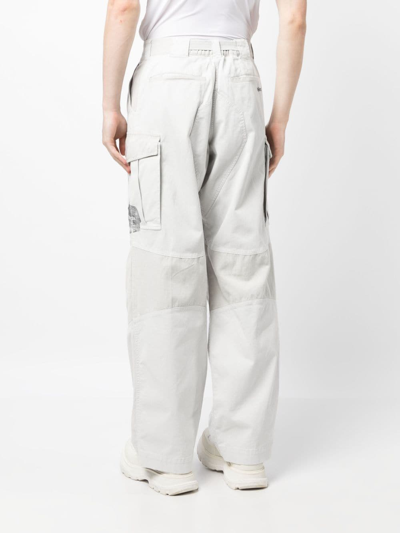 Objects Iv Life Cargo Pants Pale In Grey