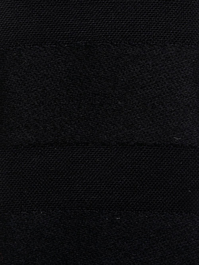 Shop Thom Browne 4-bar Wool Suiting Tie In Blue