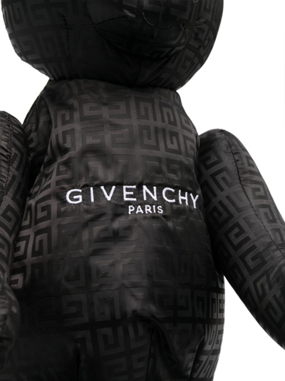 Shop Givenchy Logo-embroidered Bear Bag In Black