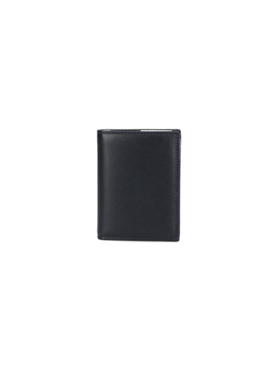Shop Comme Des Garçons Bi-fold Wallet In Black  