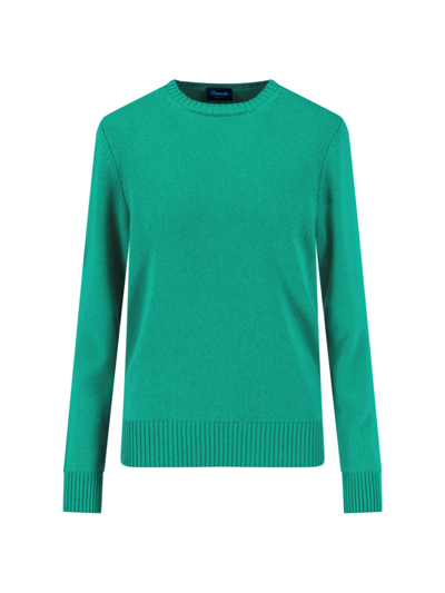 Shop Drumohr Crewneck Sweater In Light Blue