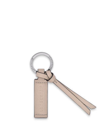 Shop Longchamp 3d` Key Ring In Gray