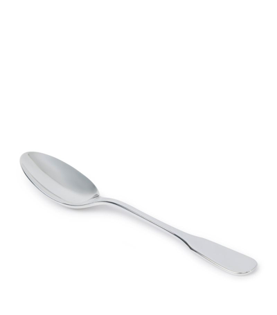 Shop Emilia Wickstead Florence Dessert Spoon In Silver