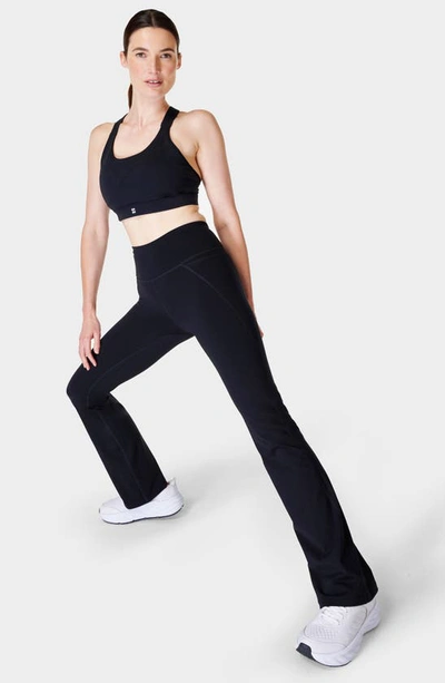 Sweaty Betty Power Workout Flare Leggings In Black