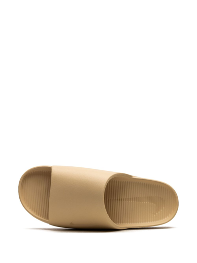 Shop Nike Calm "sesame" Slides In Neutrals