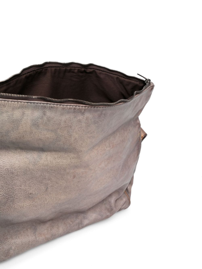 Numero 10 Edmonton Buf Leather Shoulder Bag In Brown