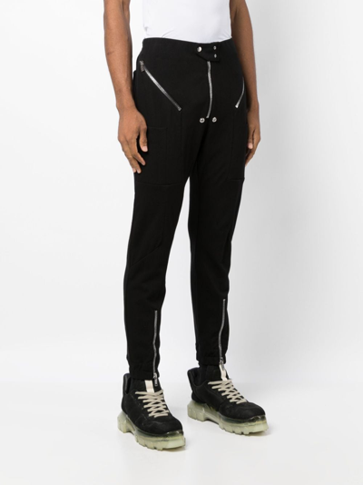 Shop Rick Owens Luxor Easy Strobe Cargo Pants In Schwarz