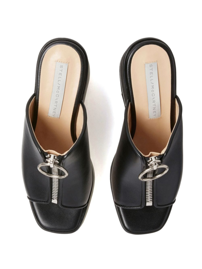 Shop Stella Mccartney Sneak-elyse 80mm Wedge Sandals In Schwarz