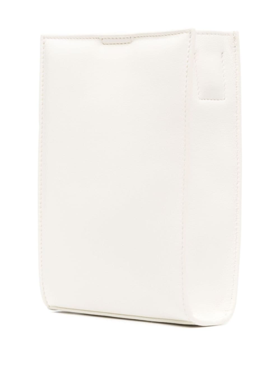 Jil Sander Braided-strap Shoulder Bag In White