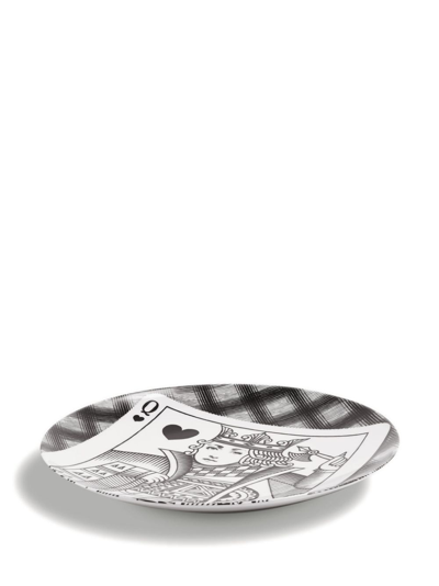 Fornasetti Tema E Variazioni N.208 Plate In Bia