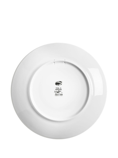 Fornasetti Tema E Variazioni N.208 Plate In Bia