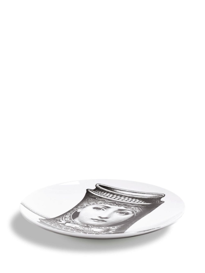 Fornasetti Tema E Variazioni N.231 Plate In Bia