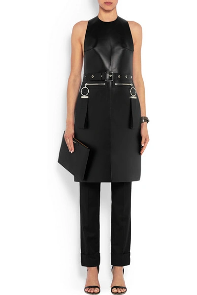 Shop Givenchy Vest In Black Leather