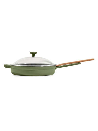 Shop Our Place Cast Iron Always Pan In Sage