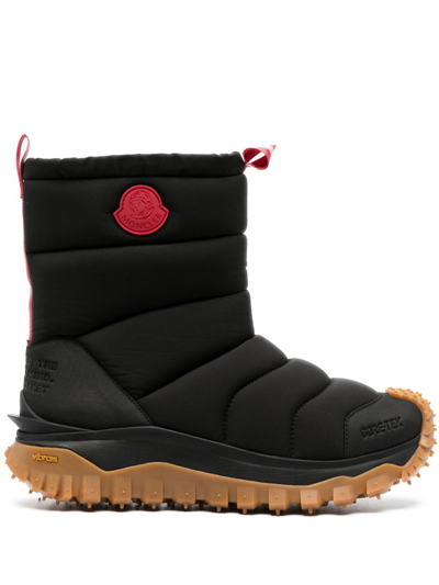 Shop Moncler Genius X Billionaire Boys Club Black Après Trail Snow Boots