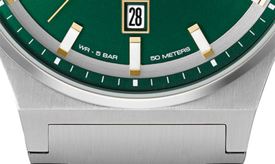 Shop Hugo Boss Candor Bracelet Watch, 41mm In Green