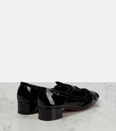 Christian Louboutin Mamaflirt Patent Leather Pumps In Black