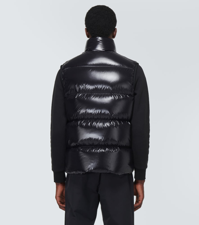 Shop Moncler Sumido Down Vest In Black