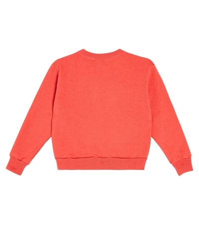 The Animals Observatory Bear Cotton Jersey Sweatshirt In Multicoloured