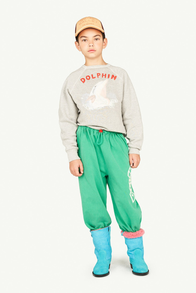 The Animals Observatory Shark Cotton Jersey Sweatshirt In Multicoloured